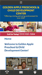 Mobile Screenshot of goldenapplepreschool.net
